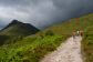 Walking the last leg of the West Highland Way, Lairig Mor.