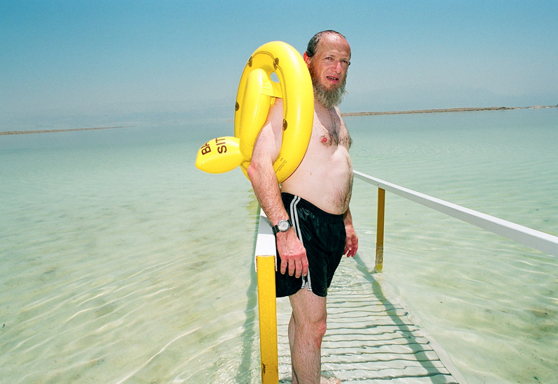 Yehuda Meshi-Zahav , founder of ZAKA at a Fun Day for ZAKA volunteers.