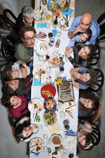 Seder Night in the Studio