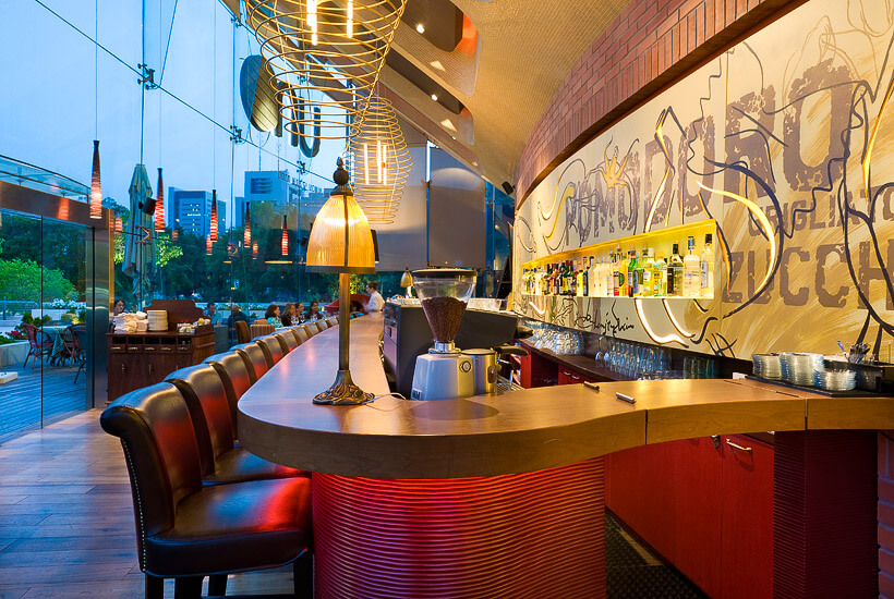 Uno restaurant Tel Aviv, by Yaron Tal.