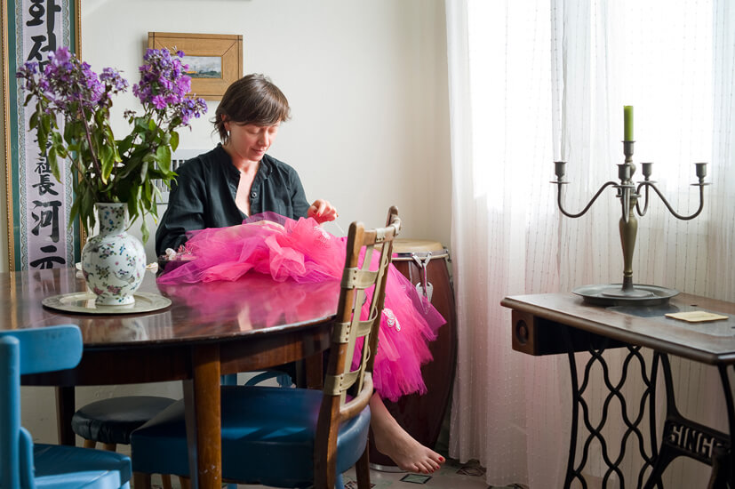 Rena Reznikov Rosenthal, graphic designer.