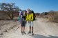 Beni & Sonya from Switzerland, in Nahal Gvanim, Ramon Crater.