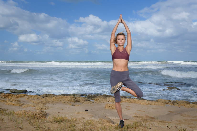 Olena Dobroslavsky, Nahariya Beach November 2018