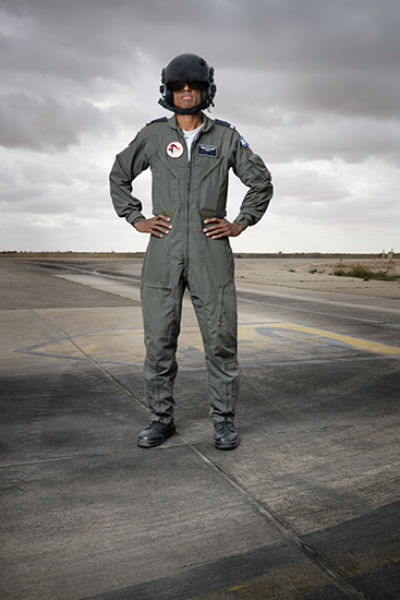 First navigator of Ethiopian descent to fly in Israel's Air Force, 2018