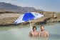 Ido & Shaun, Metzukei Dragot Beach, Dead Sea, September 2020