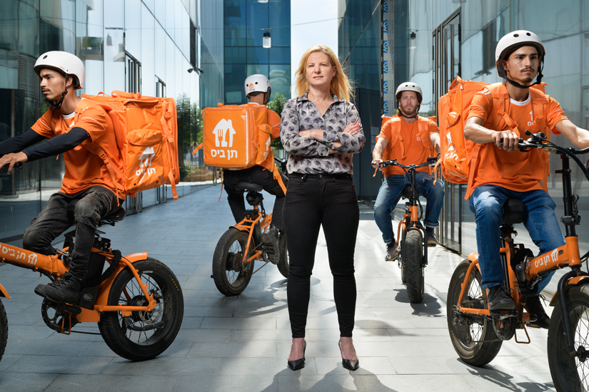 Nurit Shaked, country manager of "10bis" food delivery app