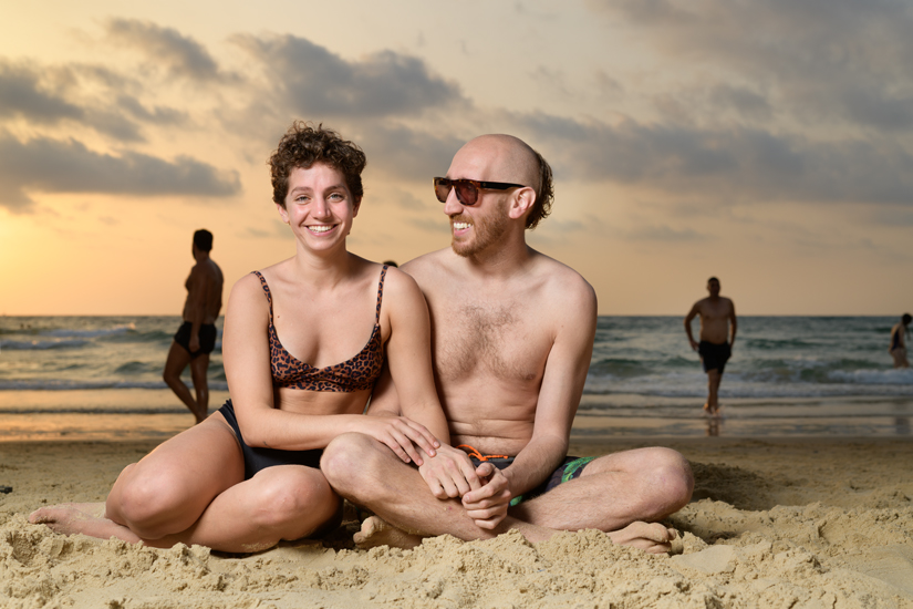 Martin & Rotem, Dog Beach, Tel-Aviv, June 2022