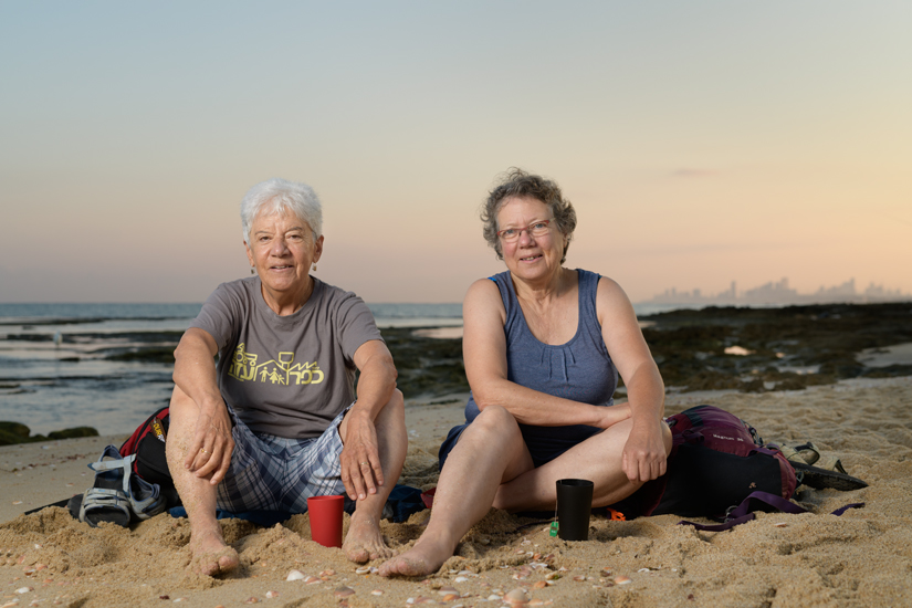 Beth & Anat, Palmachim Beach, August 2024