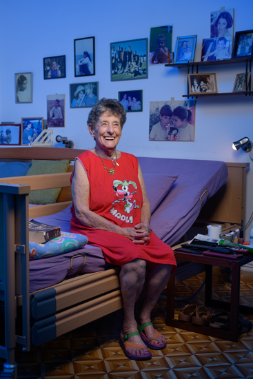 Agi Bar-Sela, 93 Year Old Holocaust Survivor, October 2024